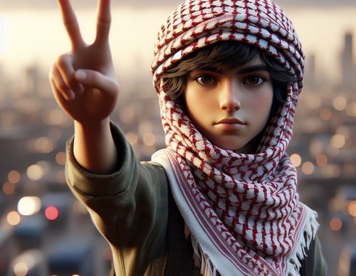 Galeria de ilustrações para Gaza, de Saleh Atia - Palestina