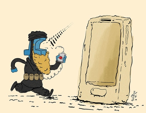 terror online cartoons