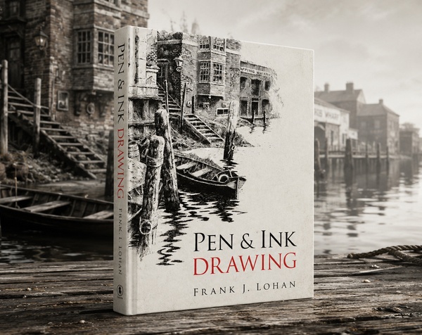 Pen and Ink Drawing by Frank J. Lohan