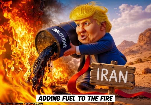 Adding Fuel to the Fire Trump Has Only Terrible Choices With Iran.