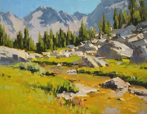Galería de pintura de Aaron Schuerr - Estados Unidos
