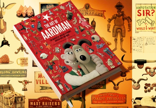 Livro de animação A Arte da Aardman