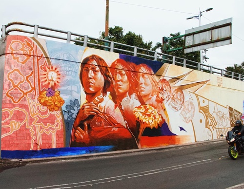 Galería de arte callejero de Paulo Villegas - México