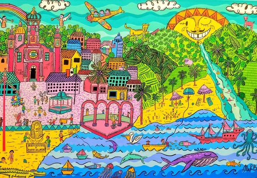 Galeria de ilustrações de Ale R Barba - México