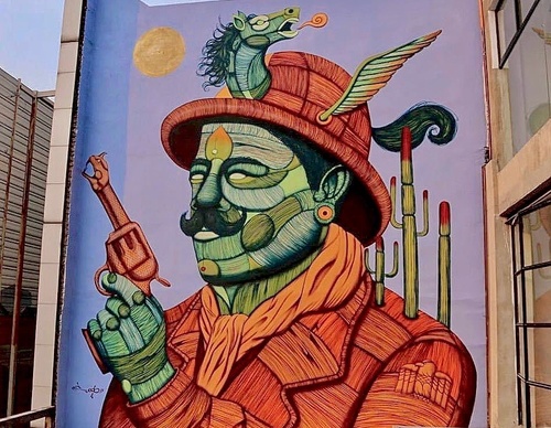 Galeria De Arte De Rua De Carlos Segovia - México