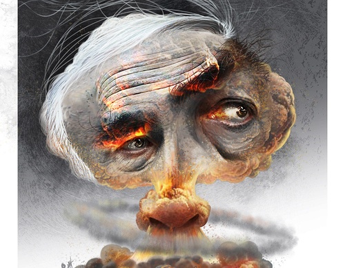 holocide caricature