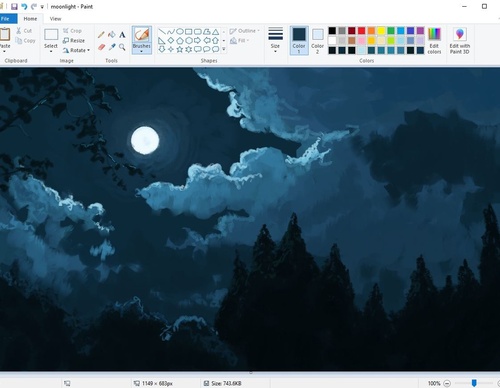 Gallery Of Drawing With Windows Paint By Christian Young - USA_1