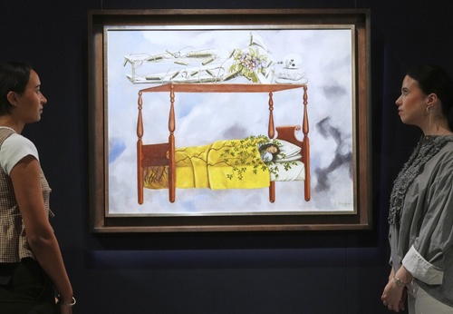 Frida Kahlo quebra recorde mundial em leilão
