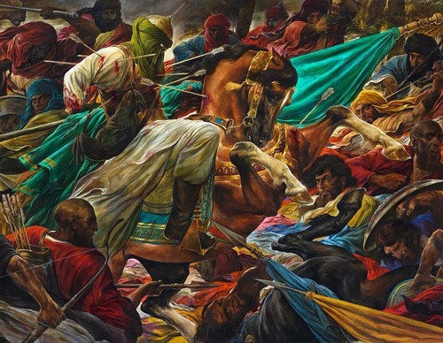 Gallery of Painting by Hasan Roholamin - Iran