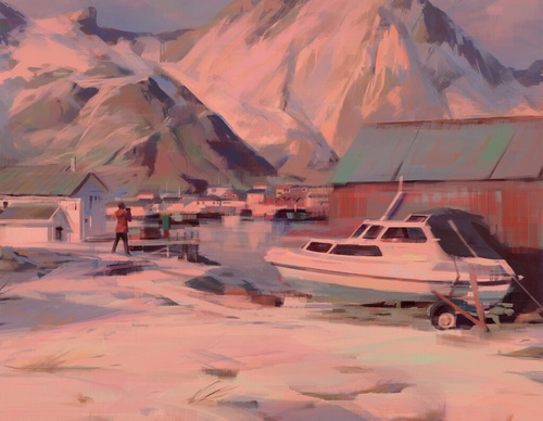 Galería de pintura de Slawek Fedorczuk - Polonia