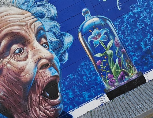 Galería de arte callejero de Nauni - España