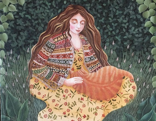 Galeria de ilustrações de Lucy Almey Bird da Inglaterra