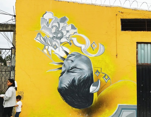 Galería de arte callejero de Paulo Villegas - México