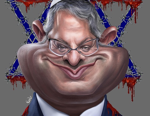holocide caricature