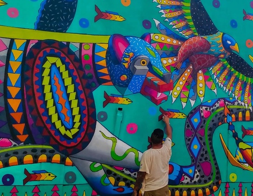 Galería de arte callejero de Spaik - México