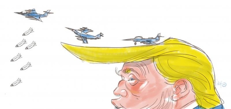 Tariffs + Tariffs CARTOON ON TRUMP'S TARIFFS AND THE START OF AN ECONOMIC WAR