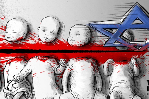 A Selection of Artworks by Anti-Zionist Artists from Around the World, Published on the Iranian Website Shiaarts.ir