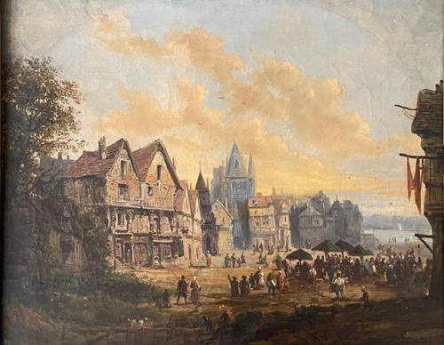 Gallery Of Painting By Charles Kuwasseg-France
