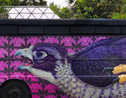 Galería de arte callejero de Nashi Bime - México