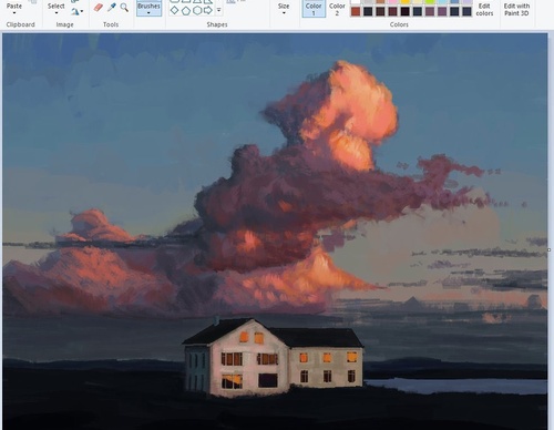 Gallery Of Drawing With Windows Paint By Christian Young - USA_1