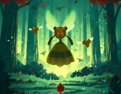 Galeria de ilustrações de Philip Sue - Nova Zelândia