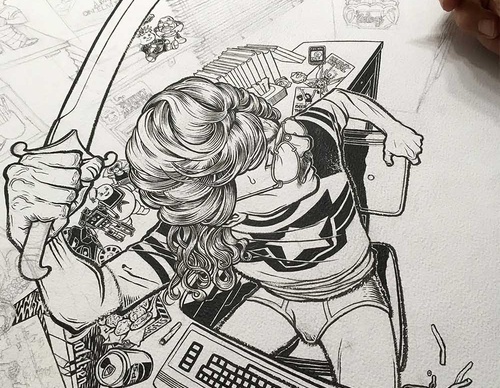 Gallery of Illustration & Graphic Works by Javier Medellin Puyou – Mexico
