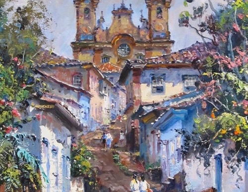 Galería de pintura de Milton Passos - Brasil