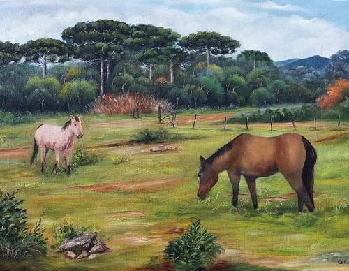 Gallery Of Painting By Celso Oliveira - Brazil