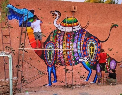 Galería de arte callejero de Spaik - México