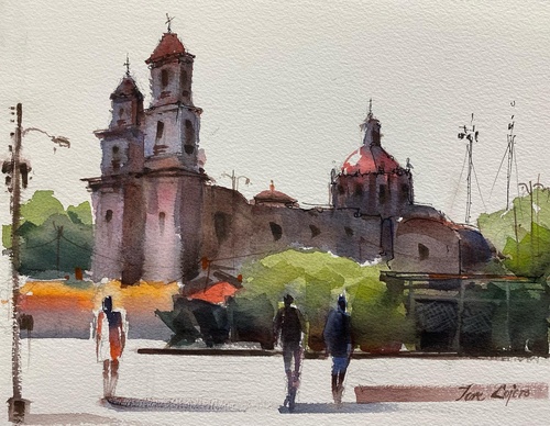 Galeria de pinturas em aquarela de Tere Lojero – México