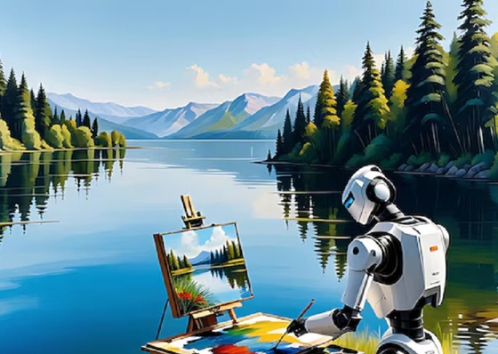 O impacto da inteligência artificial na arte digital