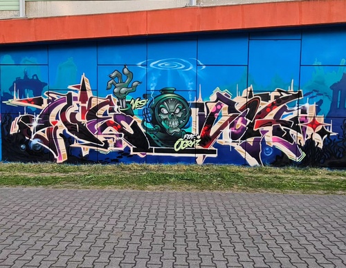 Galería de arte callejero de Ogryz - Brasil