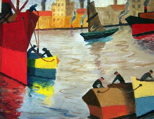 Galeria de pinturas de Benito Quinquela Martín Argentina