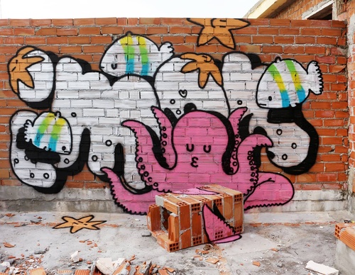 Gallery Of Street Art By Imon - Spain