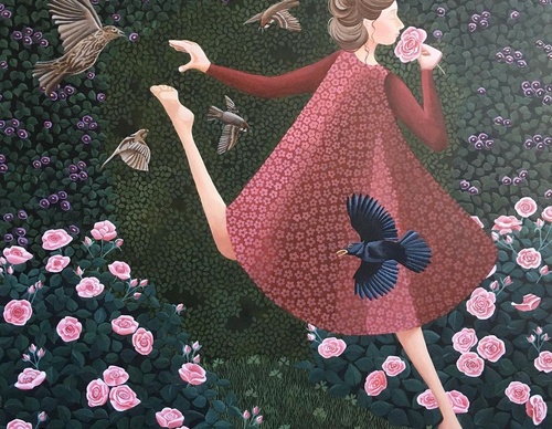 Galeria de ilustrações de Lucy Almey Bird da Inglaterra