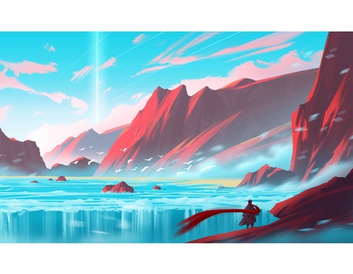 Galeria de ilustrações de Philip Sue - Nova Zelândia