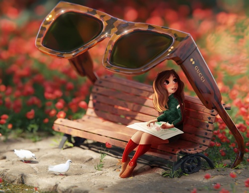 Galeria de ilustrações de Nourane Owais - Egito