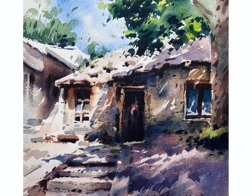 Gallery Of WaterColor Painting By Sofia Wu Mei - China