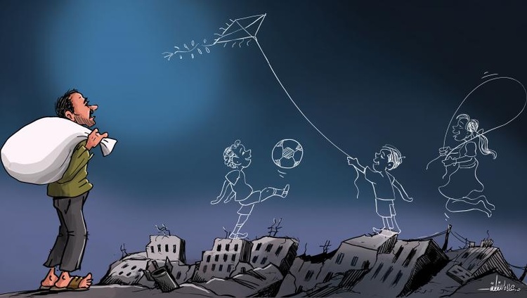 O retorno dos deslocados em Gaza
