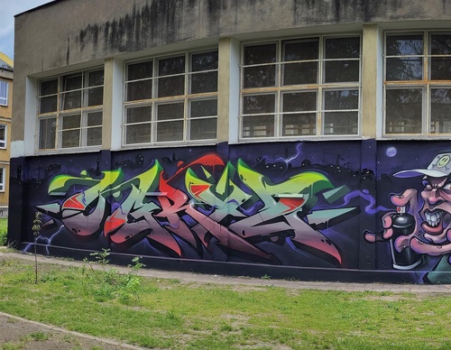 Galería de arte callejero de Ogryz - Brasil