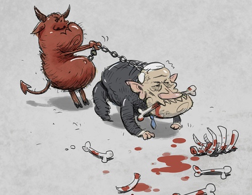 holocide cartoon