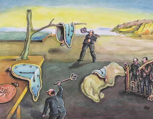 150 best cartoons by Julian Penapai-Romania