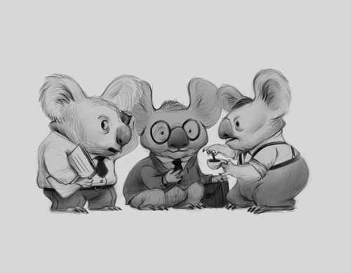 Galería de diseño de personajes por Max Kostenko-Lituania