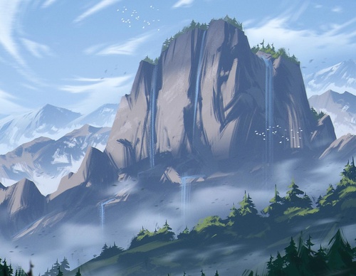 Galeria de ilustrações de Philip Sue - Nova Zelândia