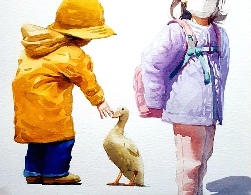 Gallery Of Watercolor Painting By Park Imgyu - South Korea