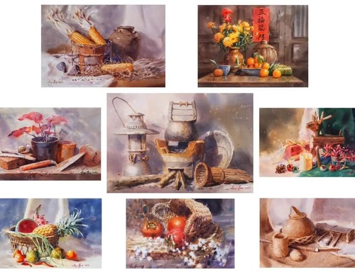 Galeria Pintura em aquarela de Bao Huynh - Vietnã
