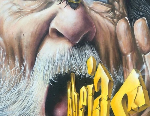 Galería de arte callejero de Nauni - España