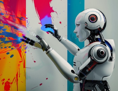 El impacto de la inteligencia artificial en la estética del diseño artístico