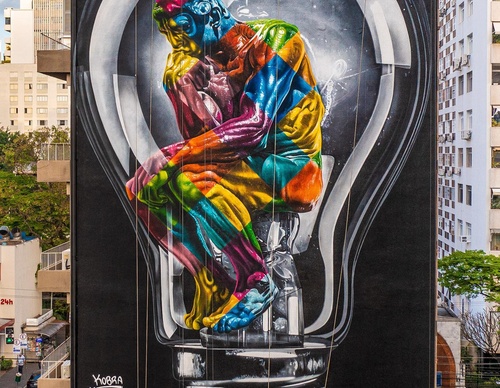 Gallery of street painting by Eduardo Kobra - Brazil