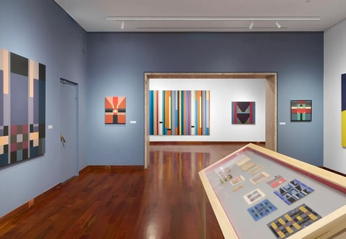The Geometric Essence of Fanny Sanín on Display at the Americas Society